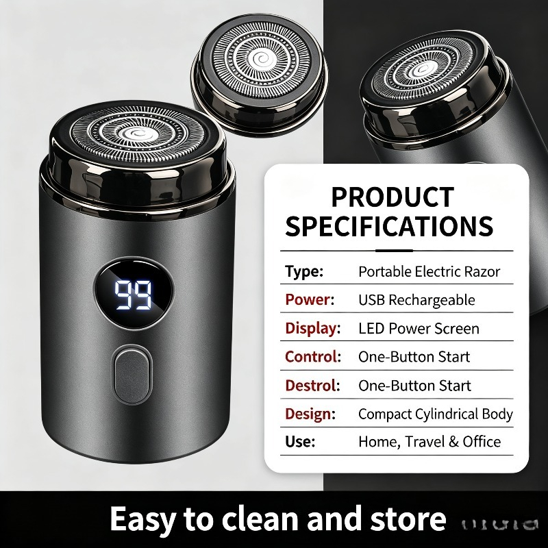 Rechargeable Waterproof Electr - Men'S Grooming Gift Box 评论和价格
