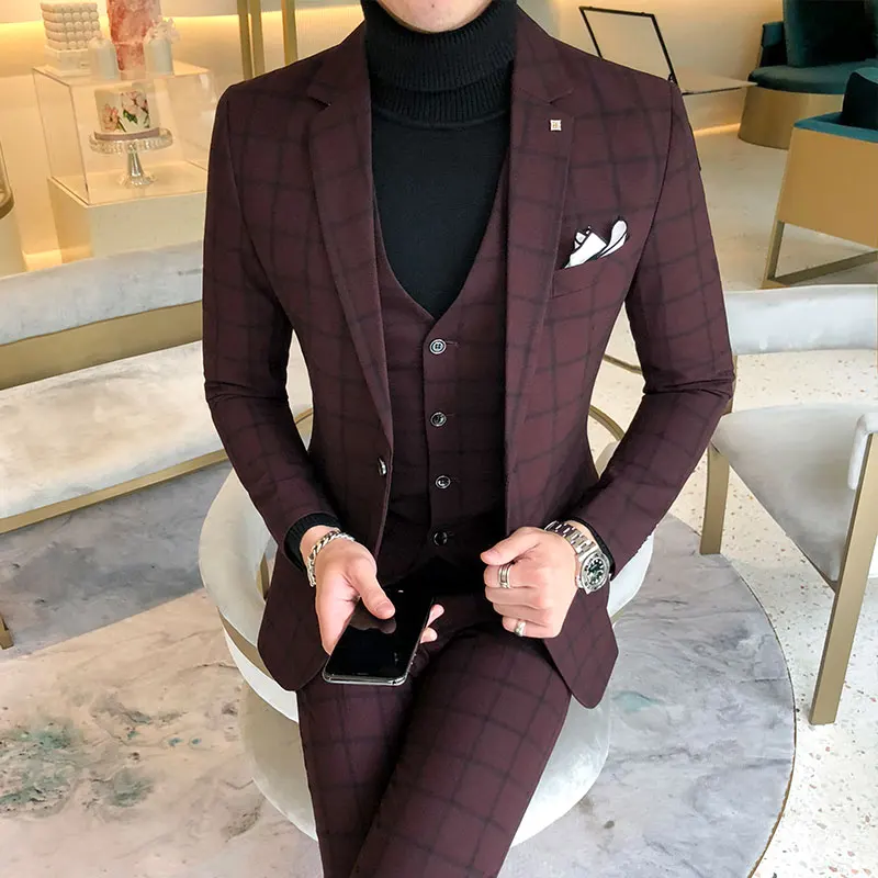 Blazer and Vest and Pants / Bo - Men'S Grooming Kits 评论和价格
