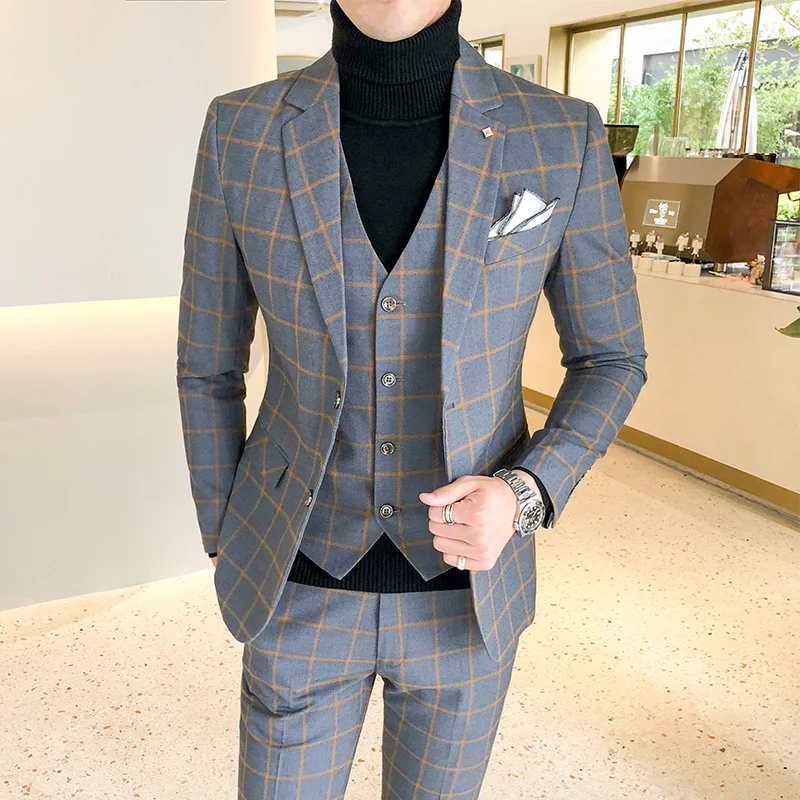 Blazer and Vest and Pants / Bo - Men'S Grooming Kits 评论和价格