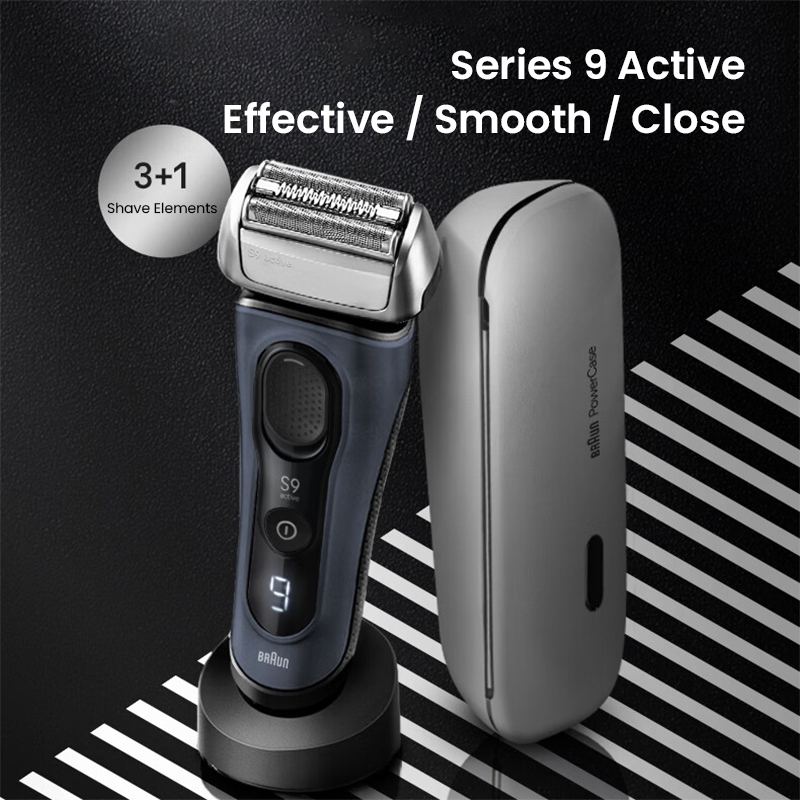 Braun S9 Active 9023s Electric - Men Grooming Products For Face 评论和价格
