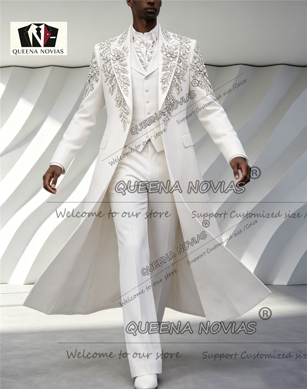 Luxury Men's Suit For Wedding  - Men'S Grooming Kits 评论和价格