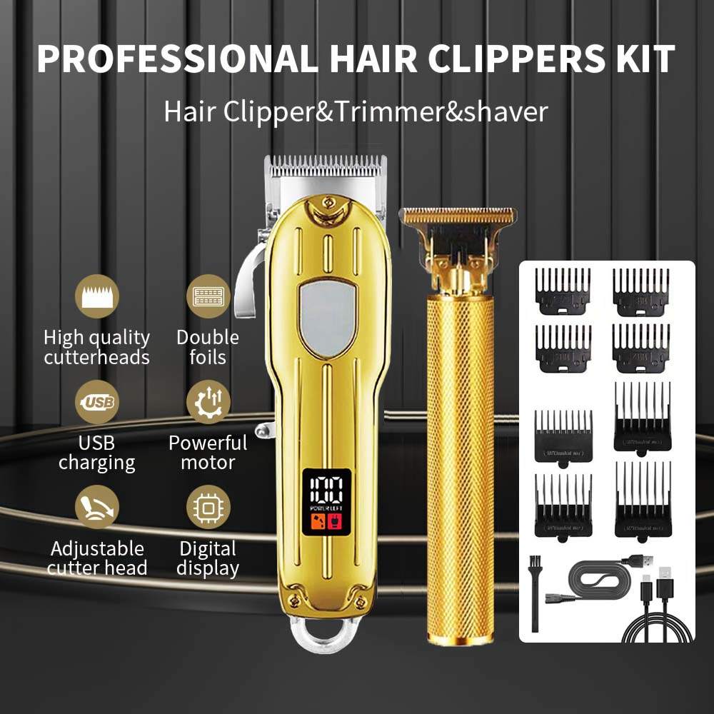 2 in 1 Electric Hair Clipper & - Men'S Grooming Kits 评论和价格
