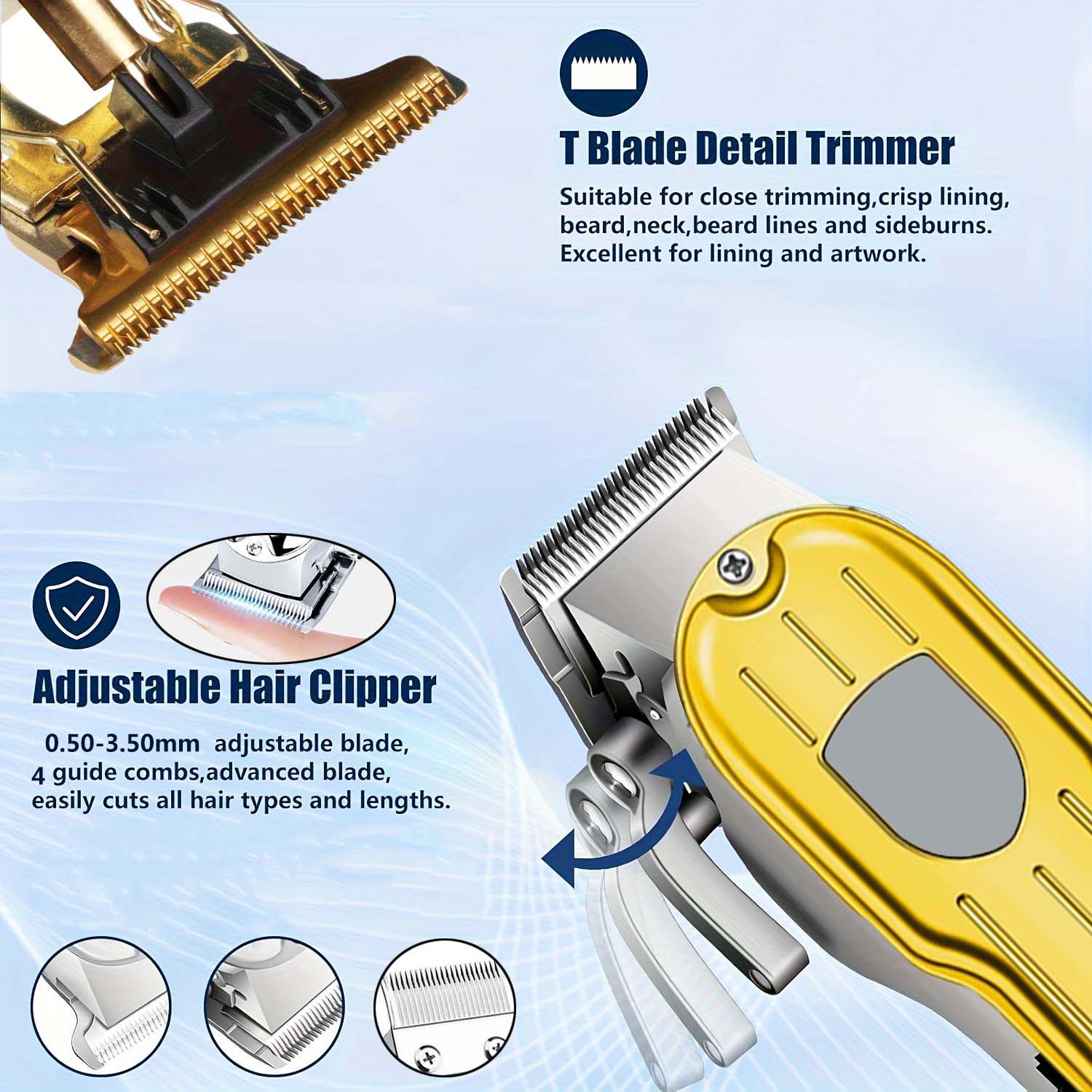 2 in 1 Electric Hair Clipper & - Men'S Grooming Kits 评论和价格