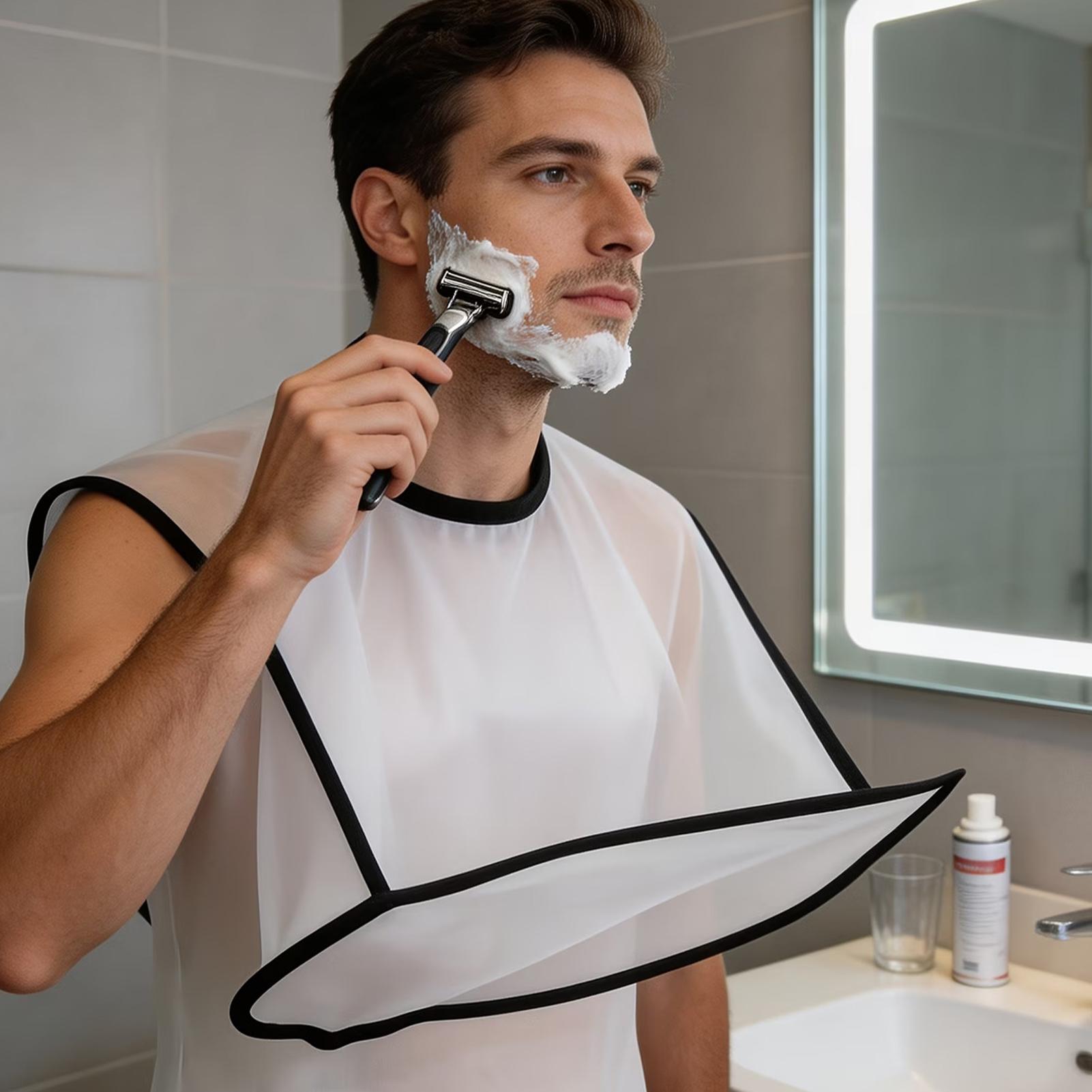 Beard Apron Foldable Shaving B - Men Grooming Home 评论和价格