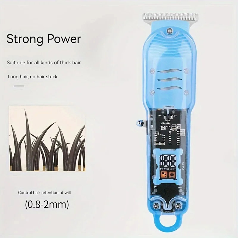 Transparent Electric Hair Clip - Men Grooming Home 评论和价格