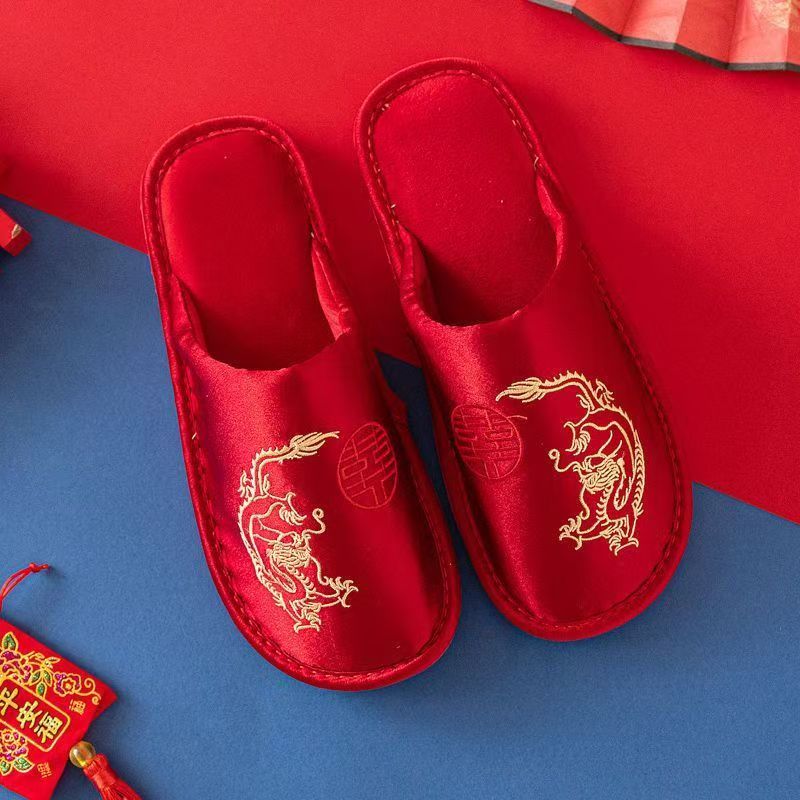 Men Silk Baotou Red Wedding Sl - Men Grooming Home 评论和价格