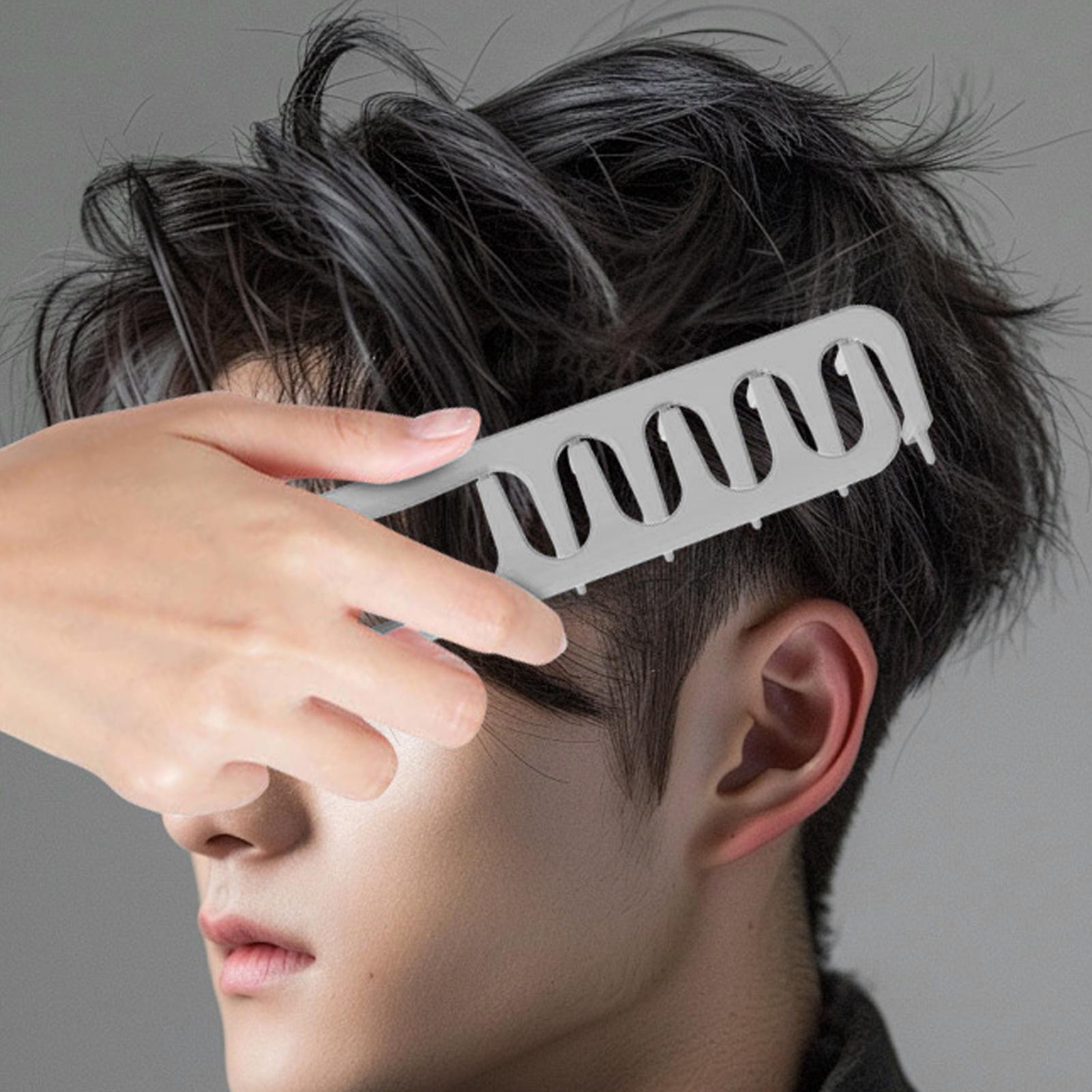 Wide Tooth Hair Comb Volumizin - Men Grooming Home 评论和价格