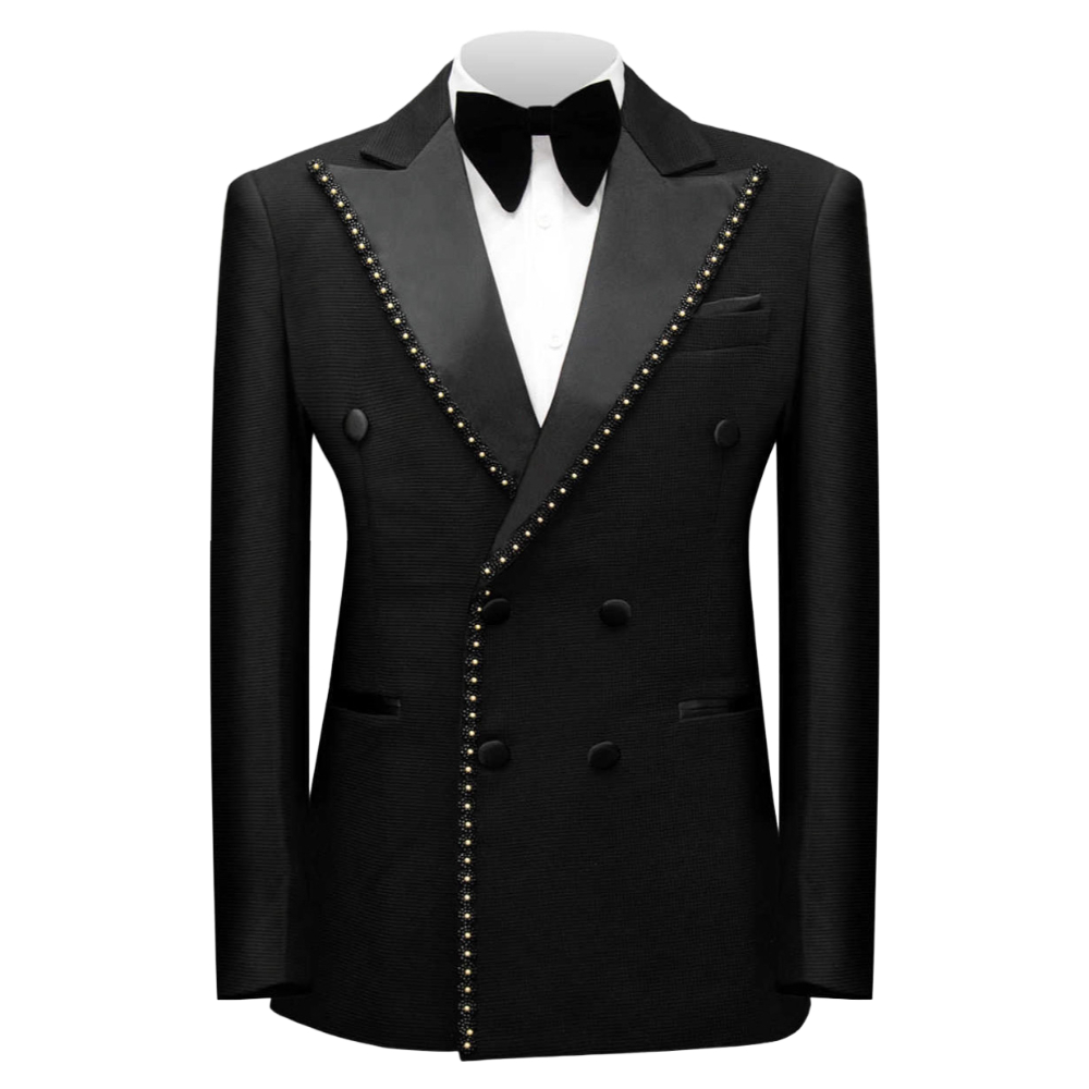 Double Breasted Beaded Formal  - Men'S Grooming Kits 评论和价格