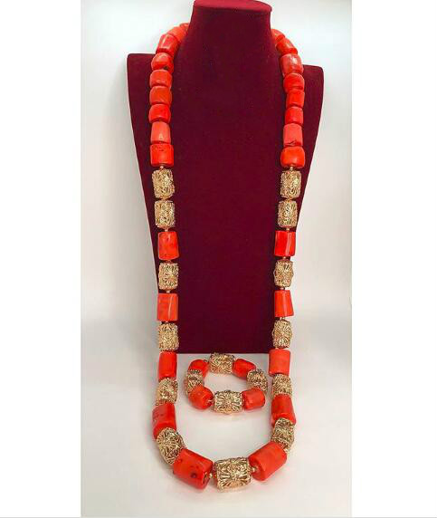 45 inches Long Men Real Coral  - Mens Grooming Dubai 评论和价格