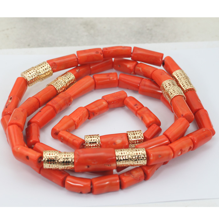 45 inches Long Men Real Coral  - Mens Grooming Dubai 评论和价格