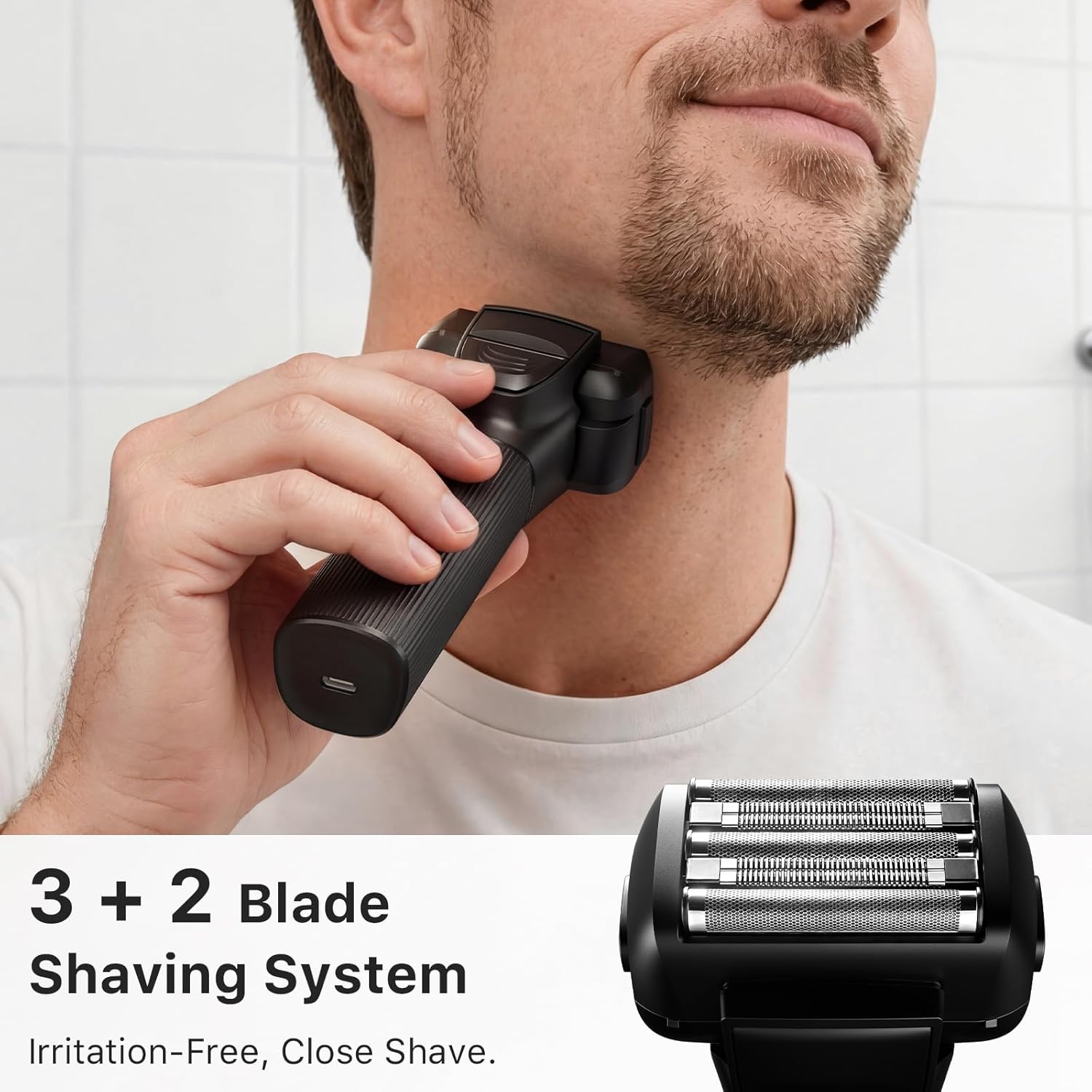 Electric Shaver, 5-Blade Foil  - Mens Grooming Kit Gift 评论和价格