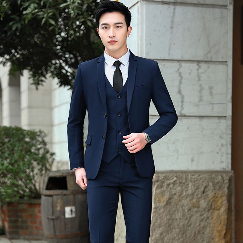 Slim Fit Korean Style Men Blaz - Men'S Grooming Kits 评论和价格