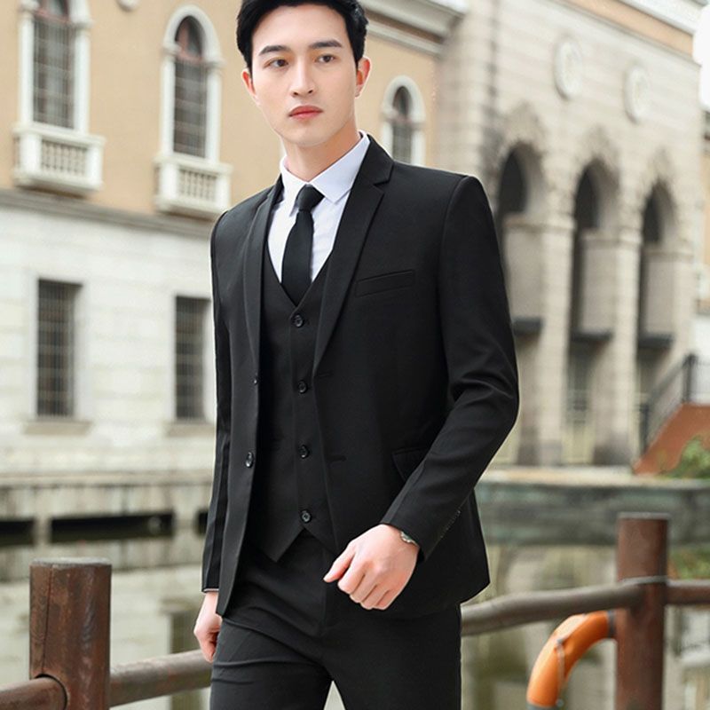 Slim Fit Korean Style Men Blaz - Men'S Grooming Kits 评论和价格