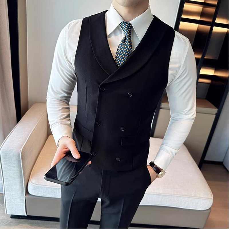 ( Vest + Pants) Men's Double-b - Men'S Grooming Kits 评论和价格