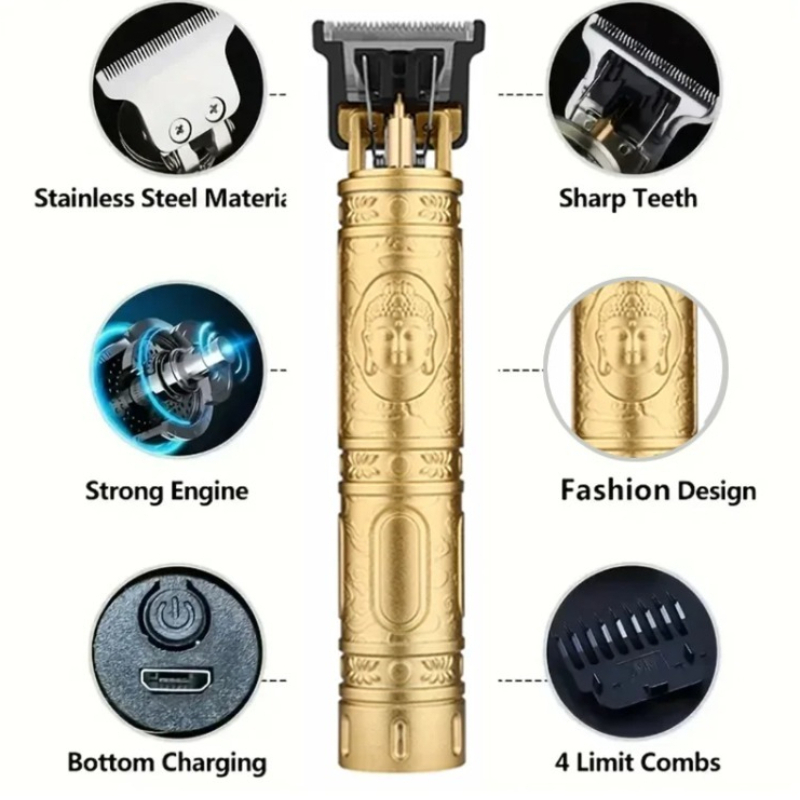 T9 Electric Beard Trimmer Cord - Men Grooming Home 评论和价格